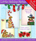 Little Holiday Notes Printable Download
