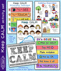 Create a calm corner for kids with these cute printables by DJ Inkers