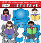 Let's Read Clip Art Download