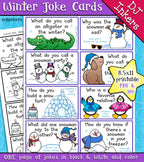 Printable Lunch box Joke Cards for Winter by DJ Inkers