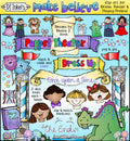 Puppets, Emotions & Make Believe Clip Art for Drama and Theater Kids by DJ Inkers