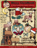 Chris-Moose Holiday Clip Art Collection -10 Download Bundle