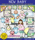 New Baby Clip Art Download