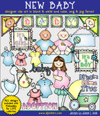 New Baby Clip Art Download