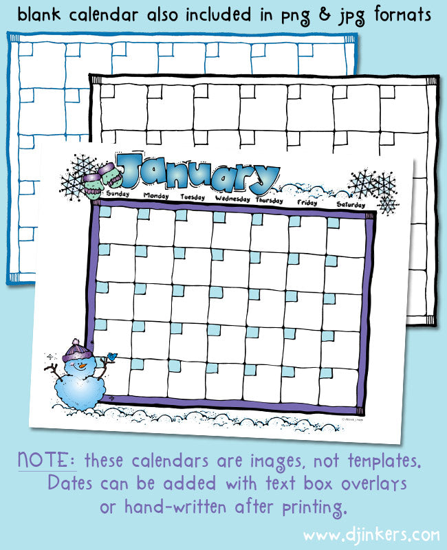 Kids and Classroom Calendars Download