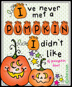 Never met a pumpkin I didn't like. DJ Inkers clip art