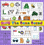 Fun learning activity for beginning and ending sounds by DJ Inkers