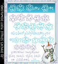 DJ Snow Dot Font Download