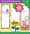 Spring Bookmarks Clip Art Download