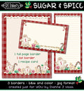 Sugar and Spice Holiday Printables