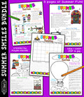 Summer Fun Activity Bundle for kids by DJ Inkers