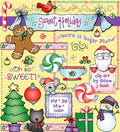 Sweet Christmas clip art and holiday smiles by DJ Inkers