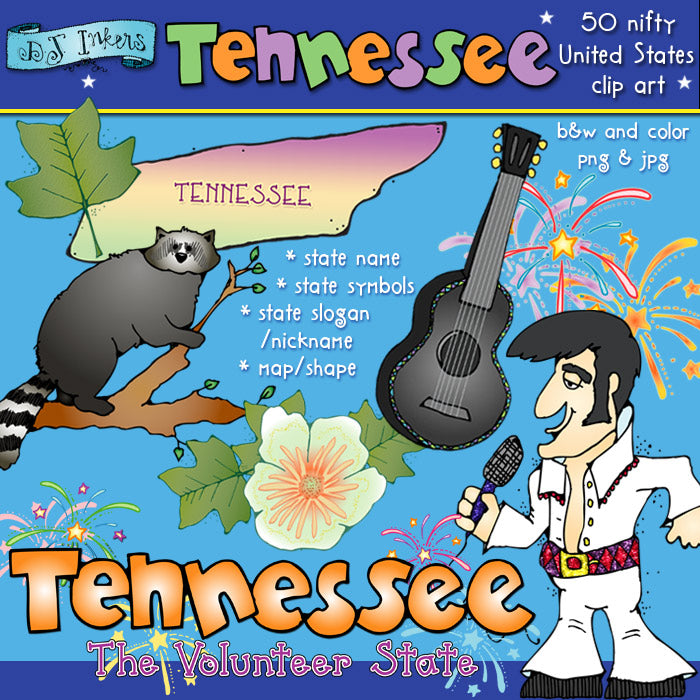 Tennessee USA Clip Art Download