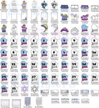 Weather Bears Winter Clip Art, Calendar & Seasonal Dress-Ups