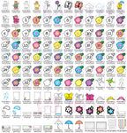 Weather Bears Spring Clip Art, Calendar & Seasonal Dress-Ups