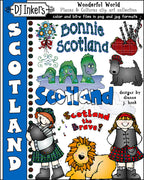 Scotland Clip Art - Wonderful World Download