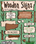 Wooden Signs Clip Art Download
