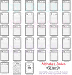 Alphabet Smiles - Handwriting & Letter Sounds Workbook