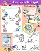 Doodler Fun Pages - Printable Coloring Pages & Monthly Activities