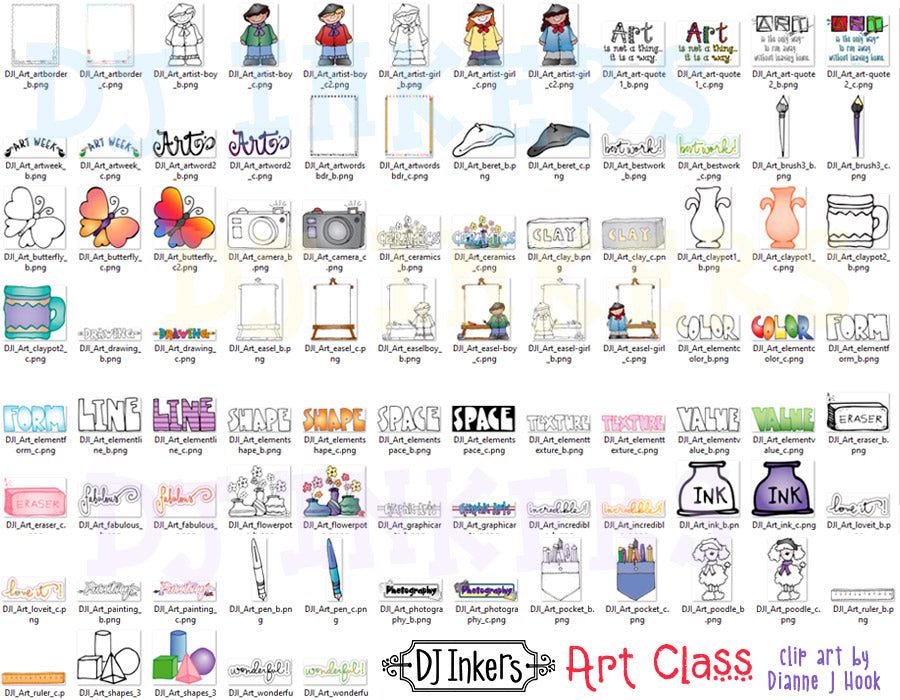 Art Class Clip Art Download