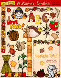 Autumn Smiles - Fall Clip Art Download