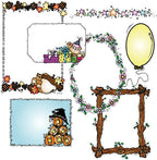 Borders Clip Art Collection: Borders, Banners & Frames