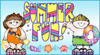 Summer Fun clip art for kids by DJ Inkers