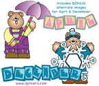 Bears All Year Clip Art Download