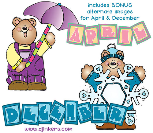 Bears All Year Clip Art Download