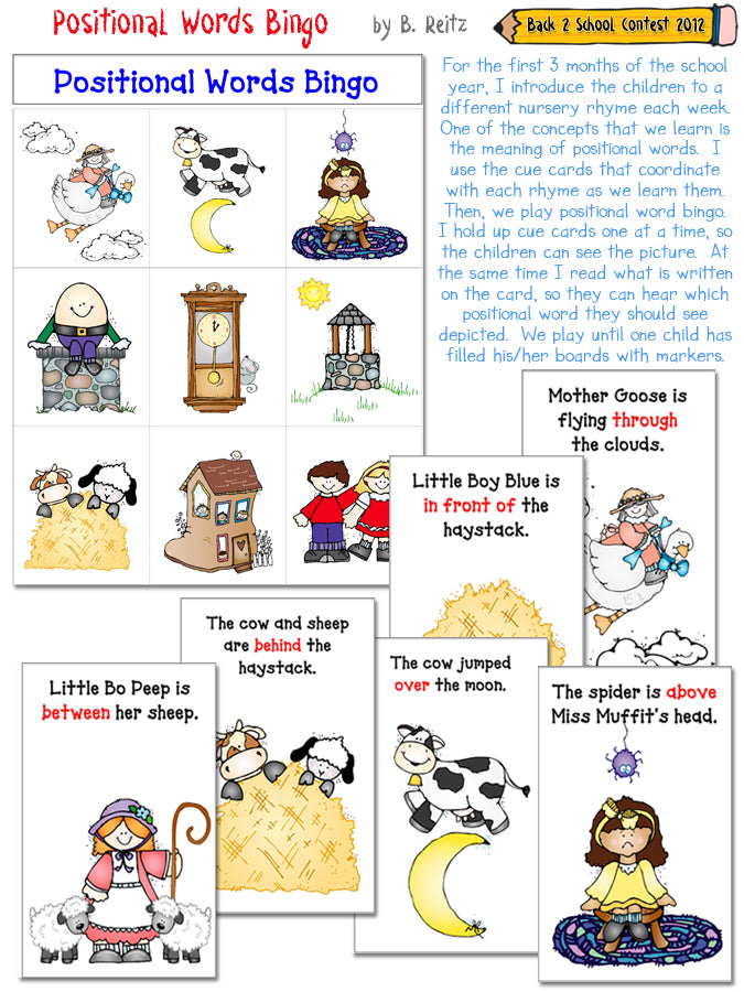 Nursery Rhymes Clip Art Download vol. 1