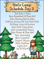 Girls Camp Clip Art Download