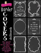 Border Covers Chalkboard Clip Art Download