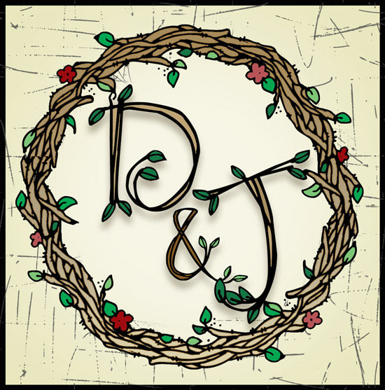 Circle Frames Clip Art Wreaths and Text Blocks Download