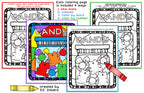 Color By Code - Sweet Treats Printable Coloring Pages