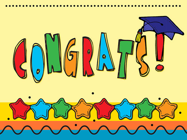 congrats graduation card by DJ Inkers