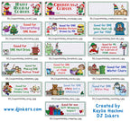 Cute Christmas Coupons for kids gift idea during the holiday season by DJ Inkers