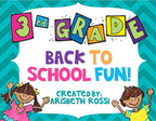 Back to School packet with clip art by DJ Inkers