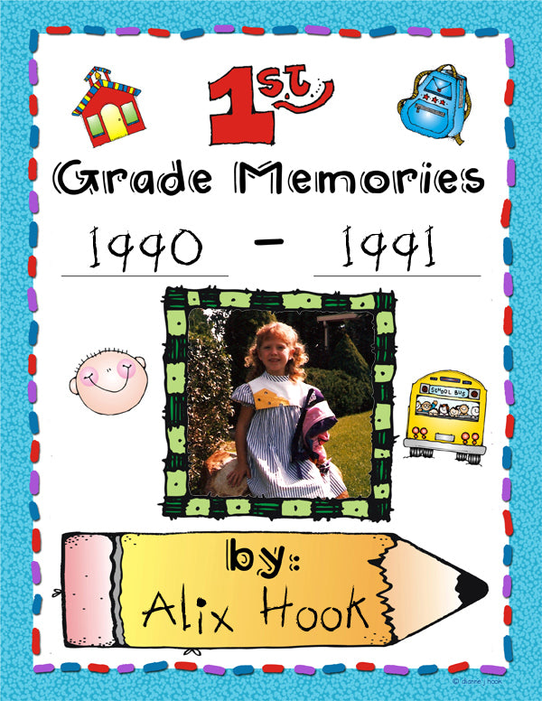 My School Memories - Printable Mini Year Book