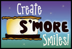 create s'more smiles with DJ Inkers clip art and fonts