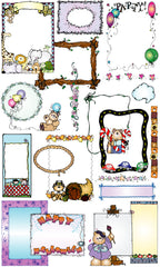 Borders Clip Art Collection: Borders, Banners & Frames