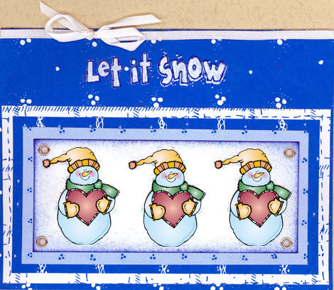 Snow Folks Winter Holiday Clip Art Download