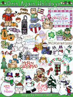 Grins for Any Holiday Clip Art Download