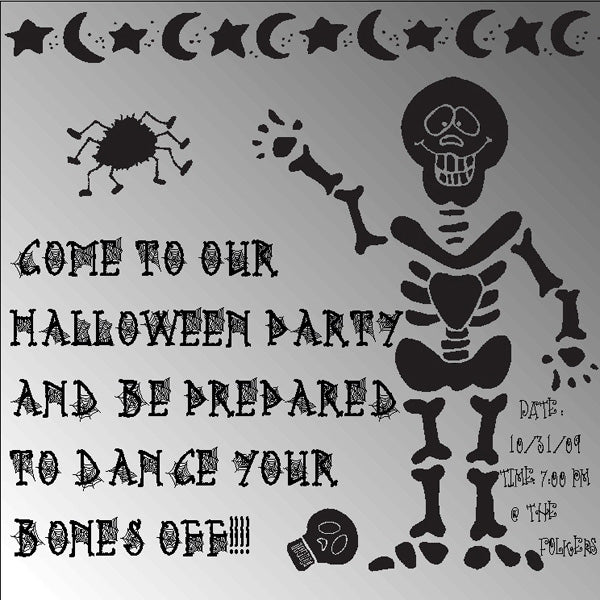 Spooky Silhouette Halloween Clip Art Download