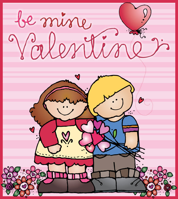 February Doodlers Clip Art for Love & Valentine's Day