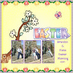 April Doodlers Clip Art for Spring & Easter Download