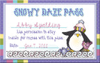 January Whimzee Winter Clip Art, Borders and Backgrounds