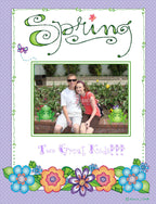 April Whimzee - Spring Clip Art, Borders and Backgrounds