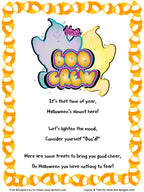 Boo Crew Halloween activity for teachers and classrooms