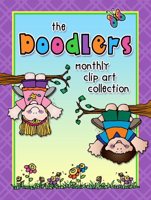 Doodlers Clip Art Collection - 12 Month Download Bundle