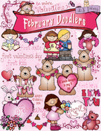Doodlers Clip Art Collection - 12 Month Download Bundle